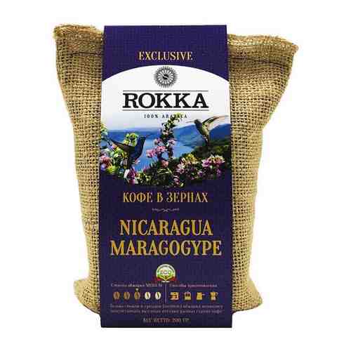 Кофе в зёрнах Рокка Никарагуа Марагоджип (100% Арабика) 200 г арт. 101581195493
