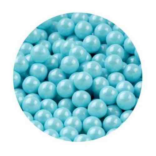 Кондитерская посыпка «Сахарные шарики» 4 мм, голубые, перламутровые, 50 г арт. 101365592150