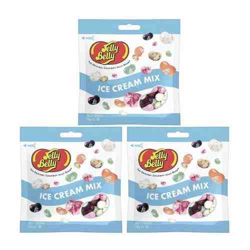 Конфеты Jelly Belly Ice Cream Mix Мороженое 70 гр. (3 шт.) арт. 101184096755