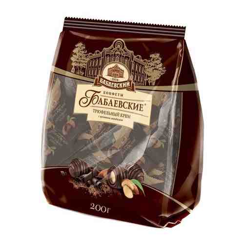Конфеты шоколадные бабаевский, с трюфельным кремом, 200 г, пакет, ББ16456 арт. 155728250