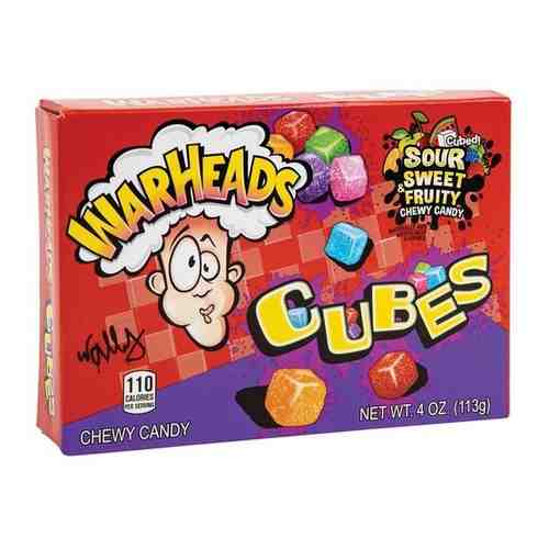 Конфеты Warheads Chewy Cubes / Вархедс Кислые Кубики 113 г. (США) арт. 101715566368