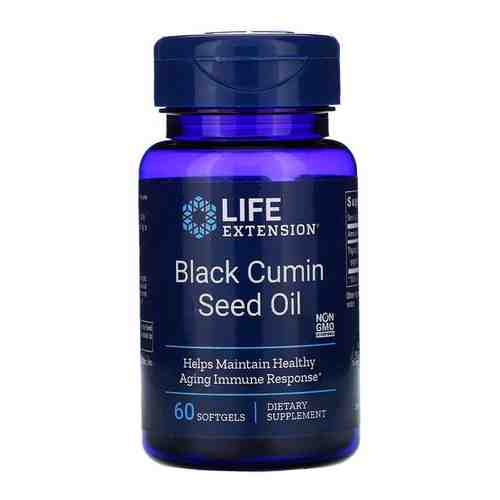 Life Extension Black Cumin Seed Oil (Масло семян черного тмина) 60 капсул арт. 1011315561