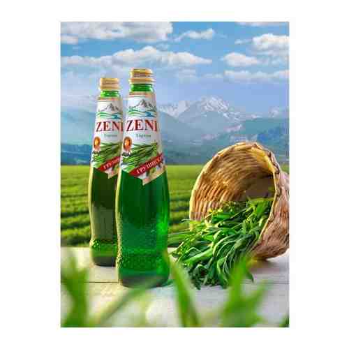 Лимонад / ZENI / Тархун упаковка 10 бутылок по 0,5 л./ стекло арт. 101425517407