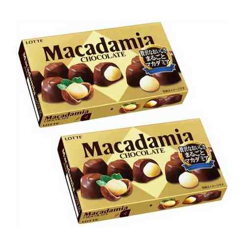 Макадамия орех в шоколаде Lotte (2 шт. по 67 г) арт. 101446424775