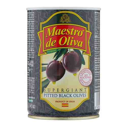 Маслины MAESTRO DE OLIVA Супергигантские без косточек, 425г арт. 198679417