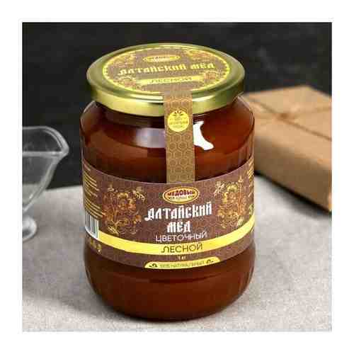 Мёд алтайский Лесной натуральный цветочный, 1000 г арт. 101410359209