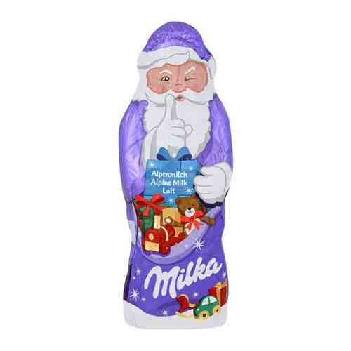 MILKA фигурный шоколад молочный Дед Мороз 90г арт. 101072234858