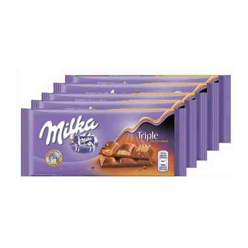 Milka Triple Caramel 90 грамм арт. 100994275730