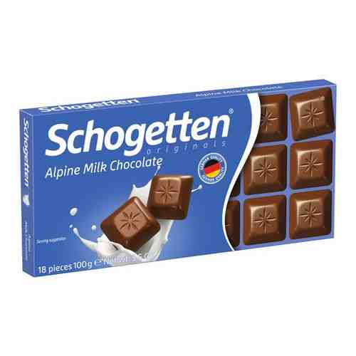 Молочный шоколад Schogetten Alpine Milk 100 гр арт. 100700879550
