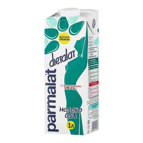 Молоко ультрапастеризованное 0,5% диеталат, обогащенное витаминами 1л Edge арт. 430244000