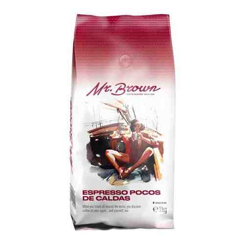 Mr.Brown «Espresso Pocos De Caldas» кофе в зернах 1кг арт. 100812917781