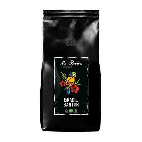 Mr.Brown Specialty Coffee «Brasil Santos» кофе в зернах 1кг арт. 100903250362