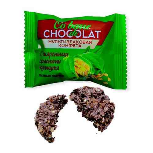 Мультизлаковая конфета Co barre de Chocolat кунжут темная глазурь,2000гр арт. 101561251766