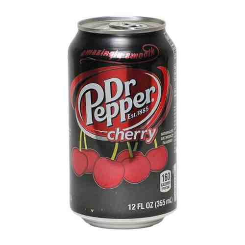 Напиток газированный Dr. Pepper Cherry, Доктор Пеппер Черри, 0.355 л, банка арт. 100498296999