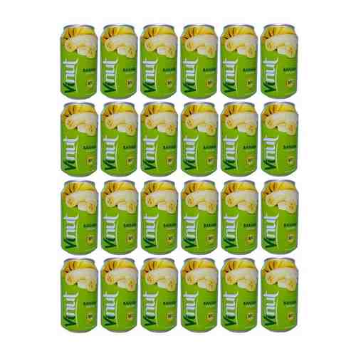 Напиток сокосодержащий Vinut Banana со вкусом Банана / 24 банки по 330 мл. арт. 101569309198