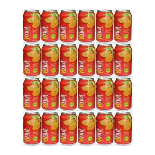 Напиток сокосодержащий Vinut Mango со вкусом Манго / 24 банки по 330 мл. арт. 101569312137
