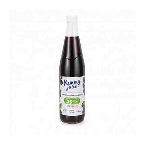 Нектар Yummy juice черноплоднорябиновый без сахара, 500 мл. арт. 101184367486