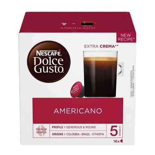 NESCAFE Dolce Gusto Американо, кофе в капсулах, 16 порций (16 капсул) арт. 1973844524