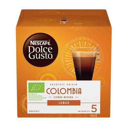 NESCAFE DOLCE GUSTO Colombia Кофе натуральный жареный молотый 84 г арт. 101770916876