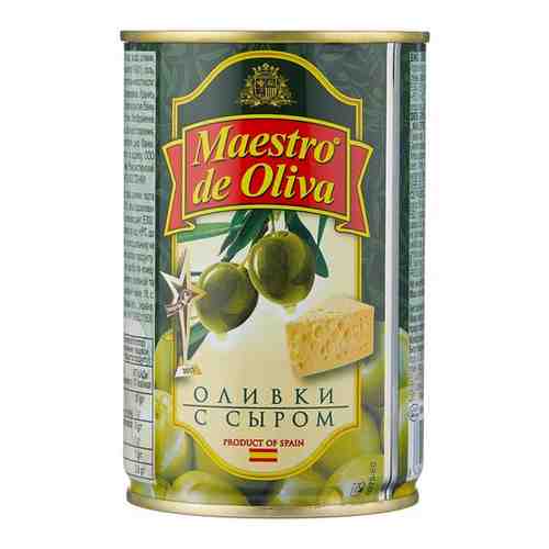 Оливки MAESTRO DE OLIVA с сыром, 300г. арт. 198667399