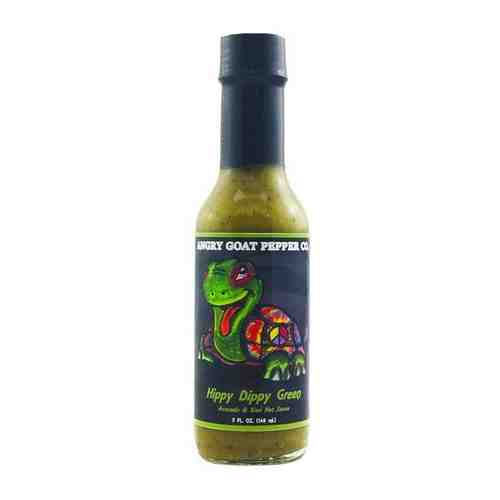 Острый Соус Angry Goat Pepper Co. Hippy Dippy Green Hot Sauce арт. 639929588