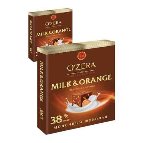 «OZera», шоколад молочный Milk & Orange, 2 упаковки по 90 г. арт. 101598073547