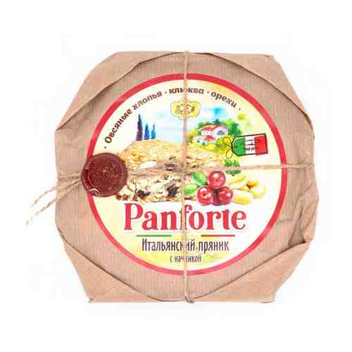 Panforte итальянский пряник с начинкой Овсяные хлопья, клюква и орехи 2 шт. арт. 101671593641