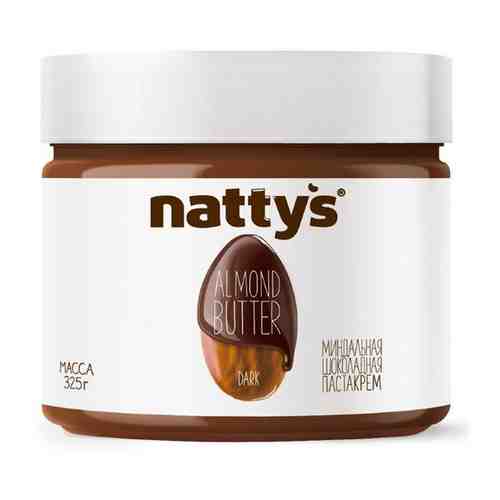 Паста миндальная Nattys® Dark с какао и мёдом 325 гр арт. 100916671732