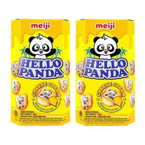 Печенье Meiji Hello Panda Cheese Cream с сырным кремом (2 шт. по 40 гр.) арт. 101550983280