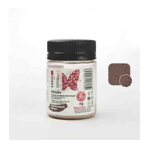 Пищевой краситель сухой блестящая пыльца Kreda Metallic розовый №07 (6 г) арт. 101552070404