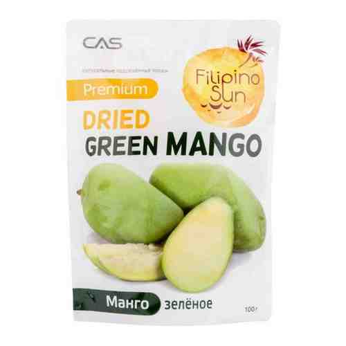 Плоды зеленого манго сушеные 100 г/25/100, TM Filipino Sun арт. 100927865729