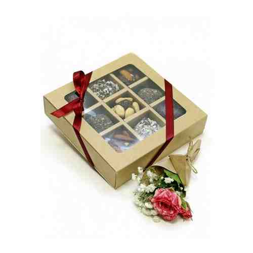 Подарочный набор конфет из орехов и сухофруктов, Белка, 300 гр арт. 101304441883
