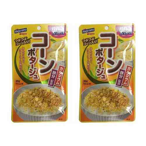 Приправа для риса фурикакэ с водорослями и кукурузой Hagoromo (2 шт. по 20 г) арт. 101062065501