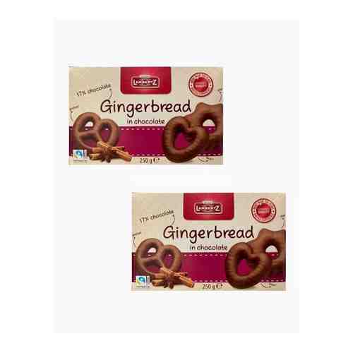 Пряники фигурные в темном шоколаде Lambertz Gingerbread, 2 шт по 250 г, Польша арт. 101469613797