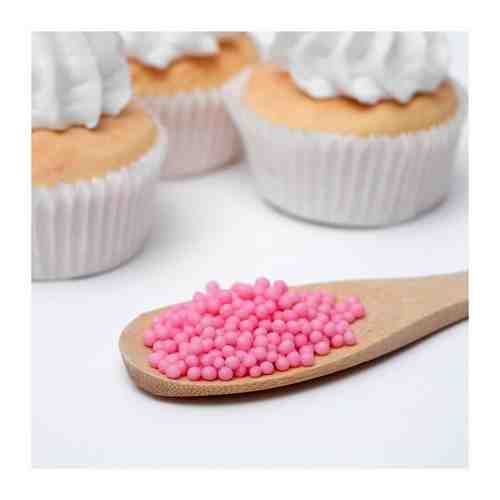 Рис в кондитерской глазури для йогурта Розовый 50г арт. 101411304948