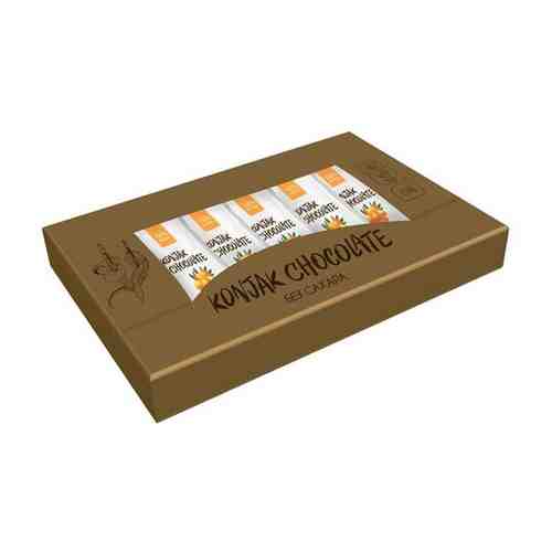 Shirataki Шоколад без сахара KONJAK CHOCOLATE Облепиховый, 30г*10 шт, Shirataki арт. 101246803981