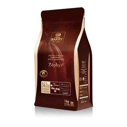 Шоколад белый 34% какао в галетах Zephyr Cacao Barry, 1 кг. арт. 100946822792