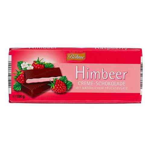 Шоколад Bohme Creme-Schokolade Himbeer с малиновой начинкой, 100 г арт. 100848983992