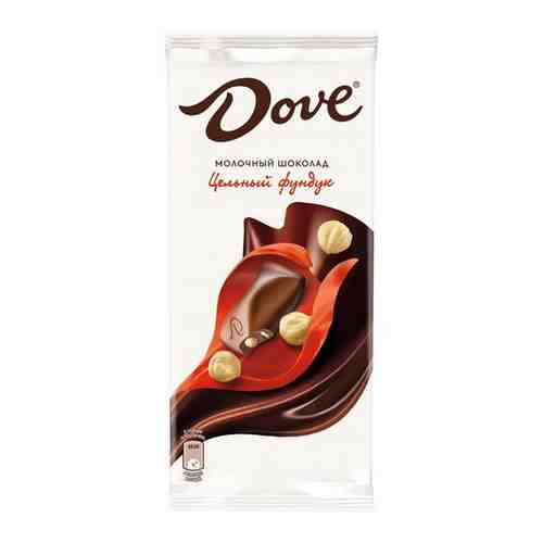Шоколад Дав Молочный шоколад цельный фундук 90г арт. 100425700040