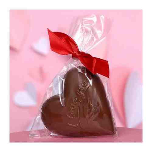 Шоколад фигурный «Я тебя люблю», молочный, 30 г арт. 101719101950