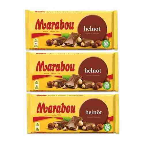 Шоколад Marabou Цельный орех 200гр (Sweden) х 3 шт. арт. 101767640834