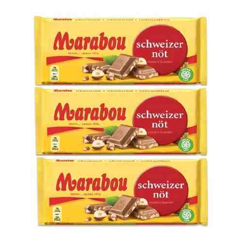 Шоколад Marabou Дроблёный орех 200гр (Sweden) х 3 шт. арт. 101767660020
