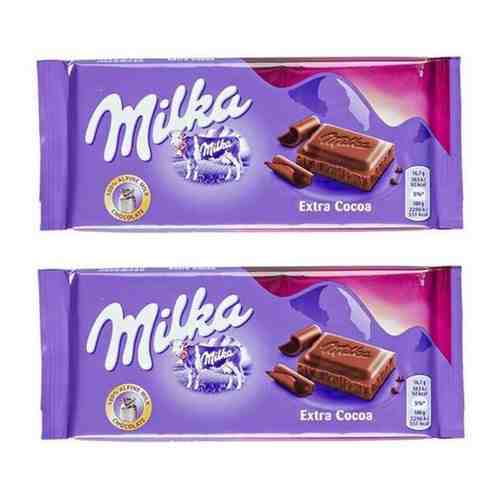 Шоколад Milka Extra Cocoa (2 шт по 100 гр) арт. 101526376914