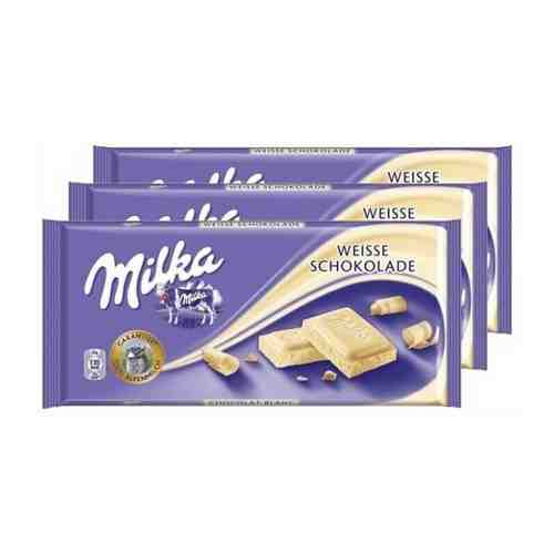 Шоколад Milka White 100 г (3 шт) арт. 101175316324