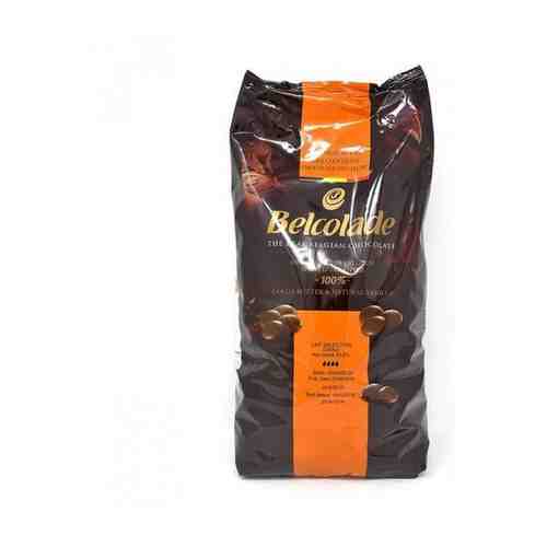 Шоколад молочный 35% какао в галетах Lait Selection Belcolade, 1 кг. арт. 101334158408