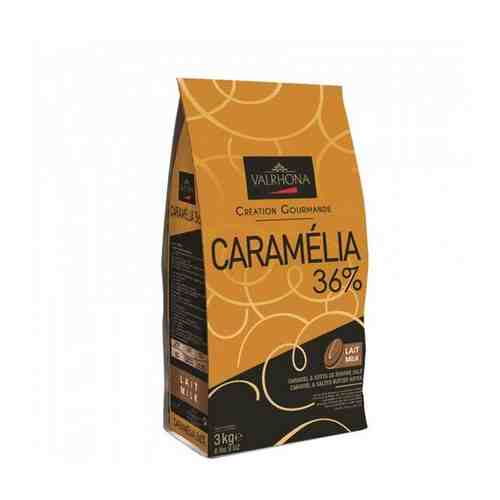 Шоколад молочный 36% какао с карамелью Caramelia Valrhona, 250 гр. арт. 101334273749