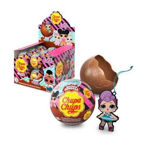 Шоколадное яйцо Chupa Chups LOL Surprise! с игрушкой коробка (18 шт.) арт. 100848739923