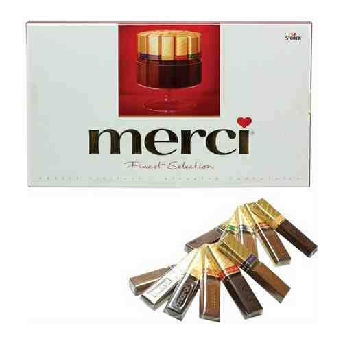 Шоколадные конфеты MERCI Ассорти, 400г арт. 101468883023