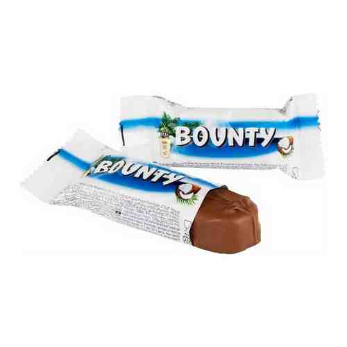 Шоколадный батончик Bounty миниc, 1кг , 1 уп. арт. 100874198757