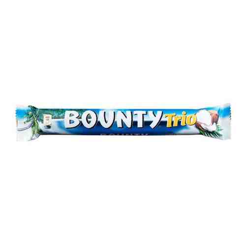 Шоколадный батончик Bounty Trio 82,5г/Mars арт. 100438046983
